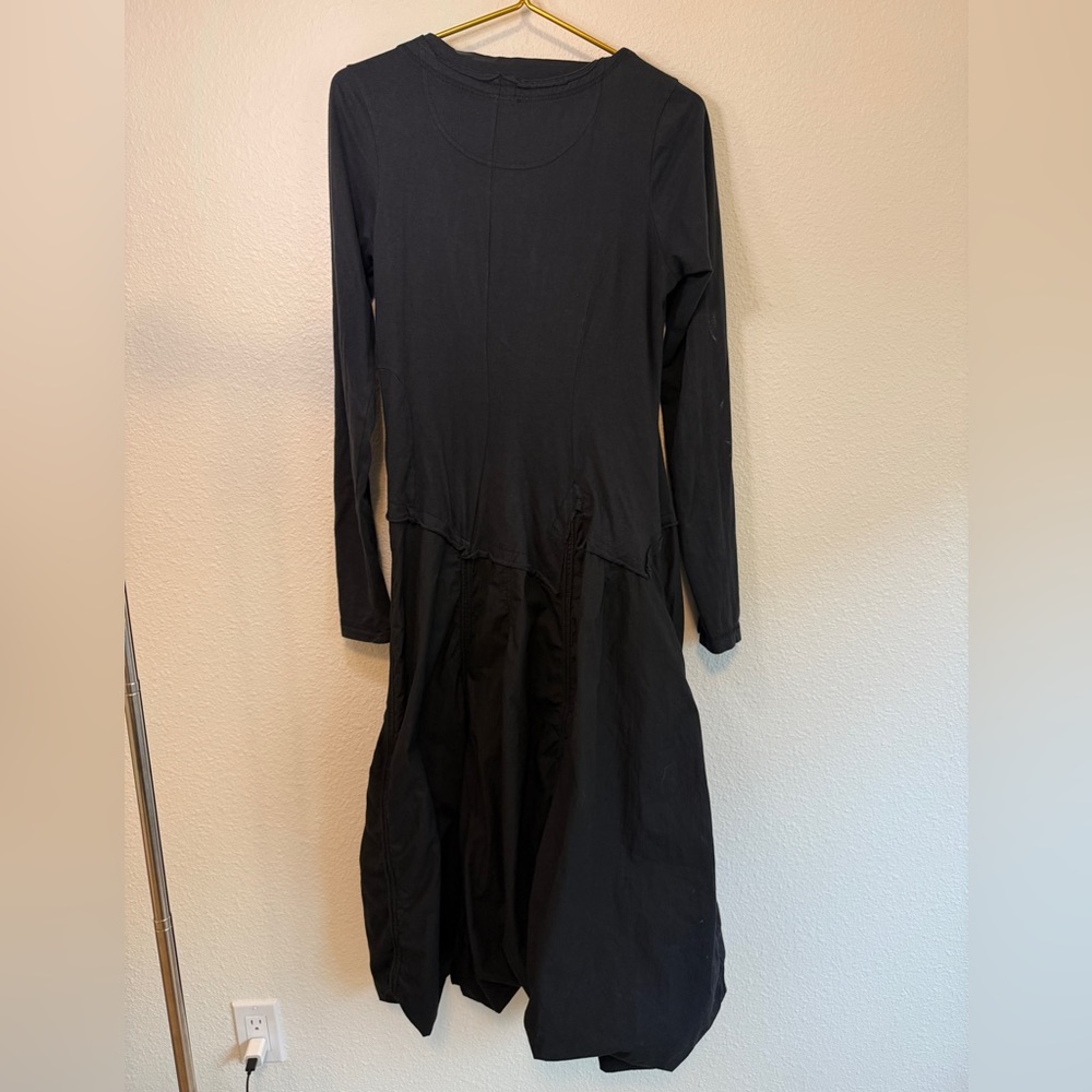 Rundholz Black Label Classic Black Long Sleeve Dress Sz Small - Picture 4 of 6